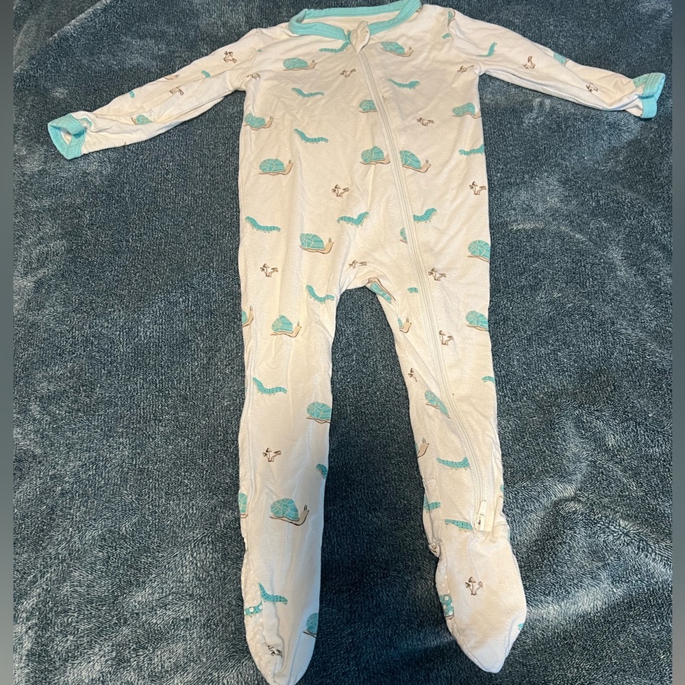 Kyte Baby Snails Sleeper 6-12m